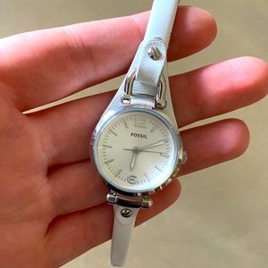 Women’s fossil leather watch